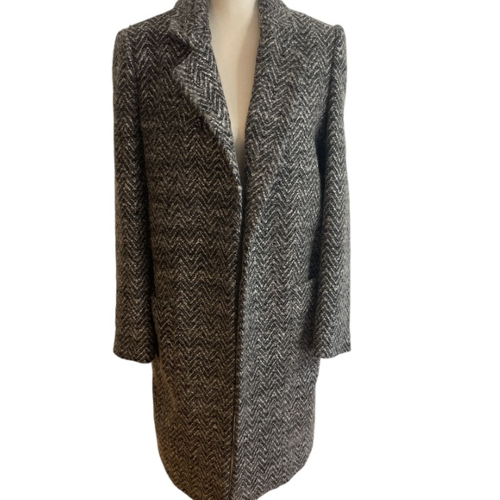 Grey and Black‎ Zac Posen Coat